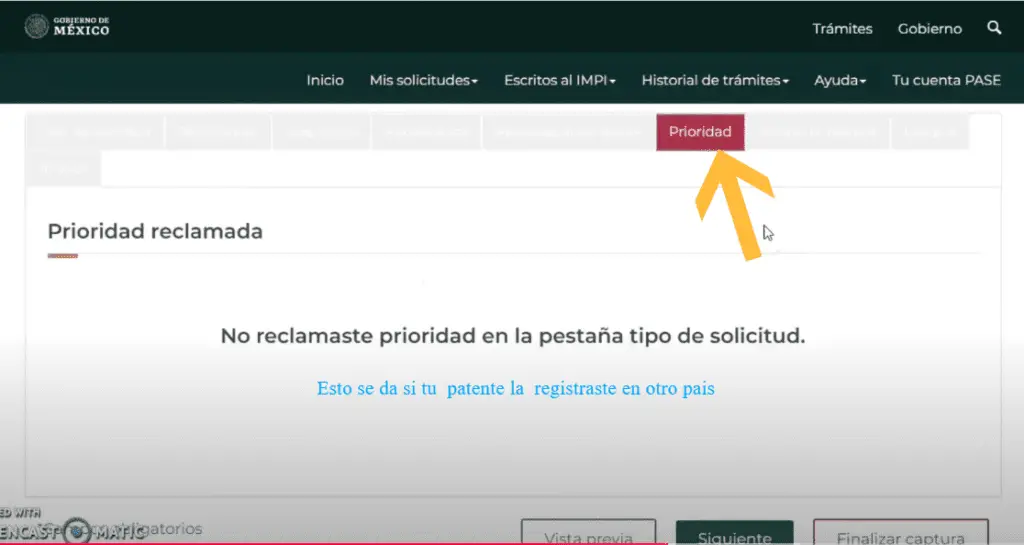 Proceso para registrar una idea en el IMPI
